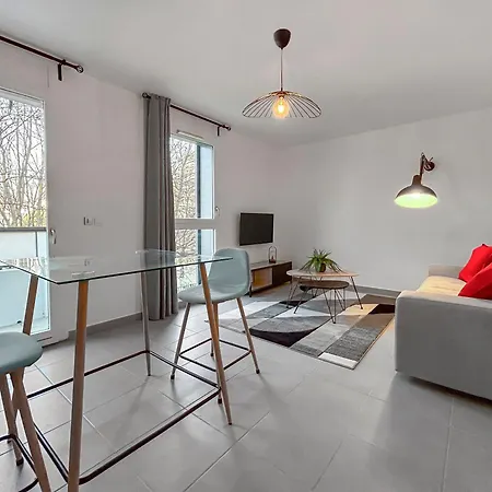 Studio Lumineux Avec Balcon Grenoble Exterior photo